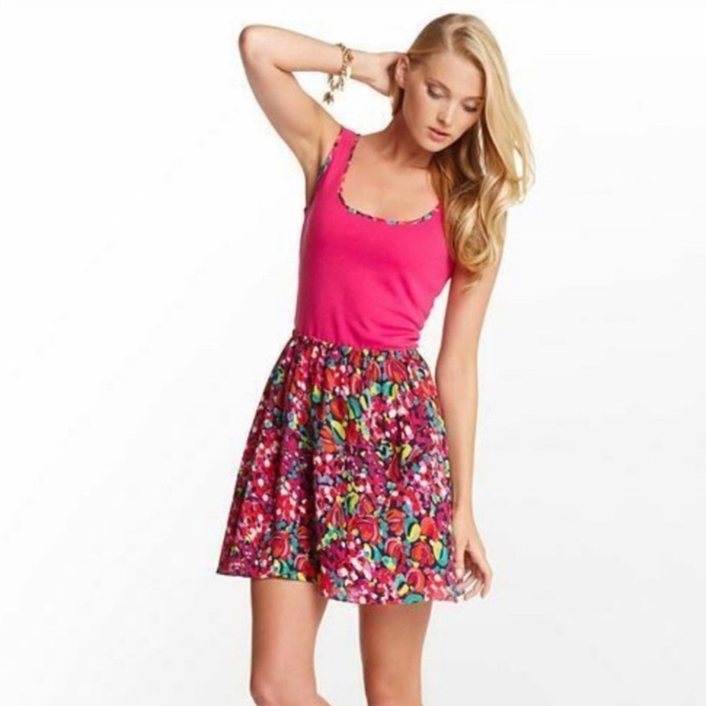 Lilly Pulitzer Megyn Dress in Wild Confetti XS